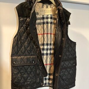 Burberry Brit Quilted Jacket with Check Lining